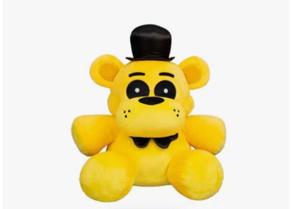 Jazwares Five Nights At Freddy's Golden Freddy Plush 8” GameStop Exclusive NWT